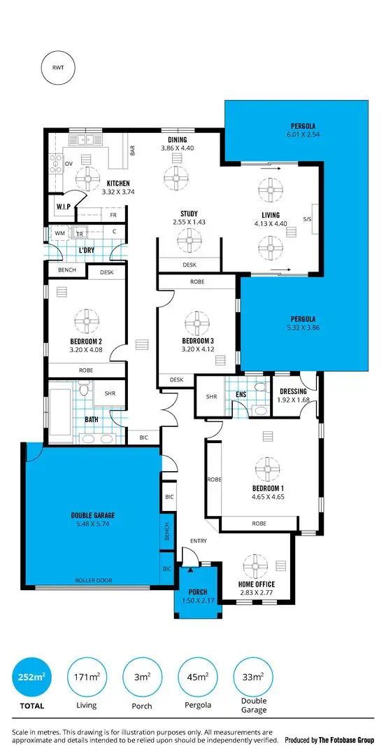 Floorplan of Homely house listing, 18 Arkle Place, Woodcroft SA 5162