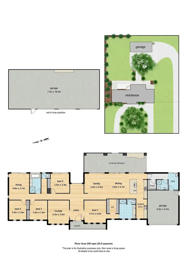 Floorplan of Homely house listing, 11 Amelia Court, Drouin VIC 3818