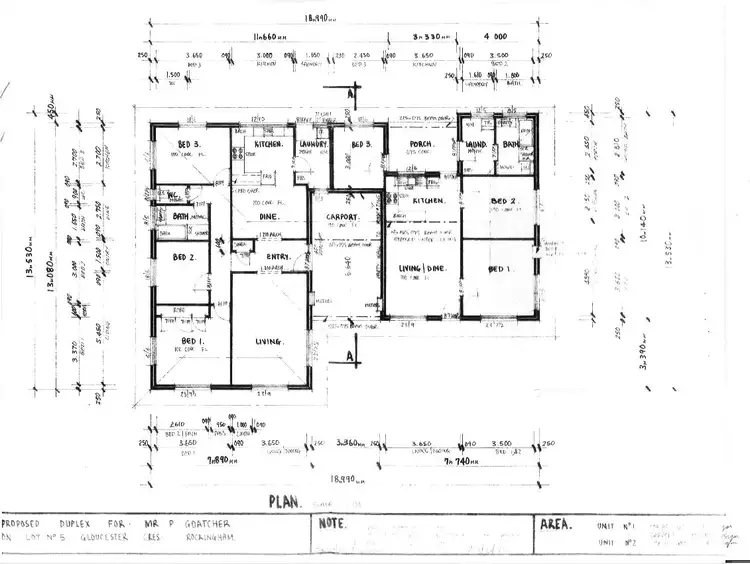 Floorplan of Homely semi-detached listing, 102 Gloucester Crescent, Shoalwater WA 6169