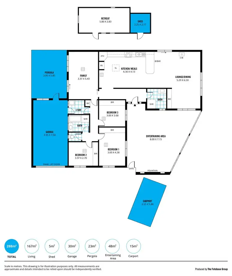 Floorplan of Homely house listing, 22 Coringle Crescent, Hallett Cove SA 5158