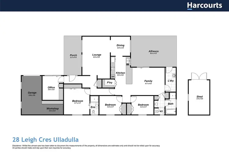 Floorplan of Homely house listing, 28 Leigh Crescent, Ulladulla NSW 2539