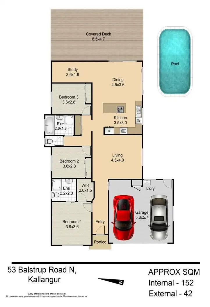 Floorplan of Homely house listing, 53 Balstrup Road North, Kallangur QLD 4503