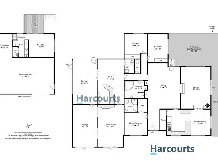 Floorplan of Homely house listing, 238 Ironcliffe Road, Penguin TAS 7316