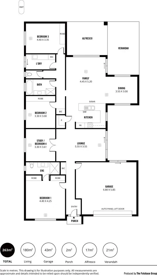 Floorplan of Homely house listing, 4 Warner Avenue, Findon SA 5023