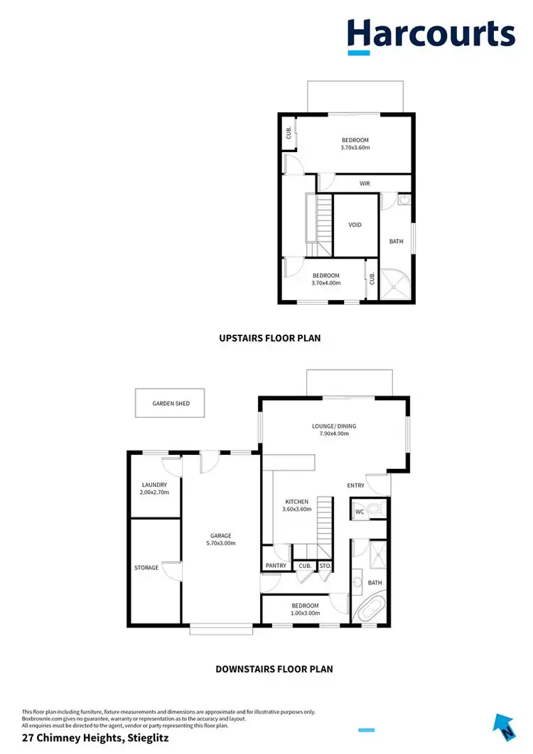 Floorplan of Homely house listing, 27 Chimney Heights Road, Stieglitz TAS 7216