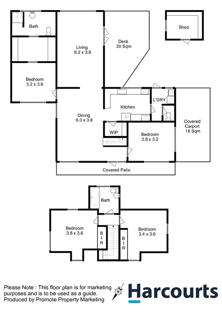 Floorplan of Homely house listing, 15 Woodhurst Road, Seven Mile Beach TAS 7170