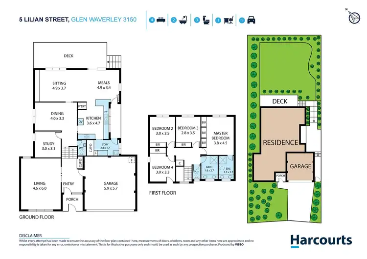 Floorplan of Homely house listing, 5 Lilian Street, Glen Waverley VIC 3150