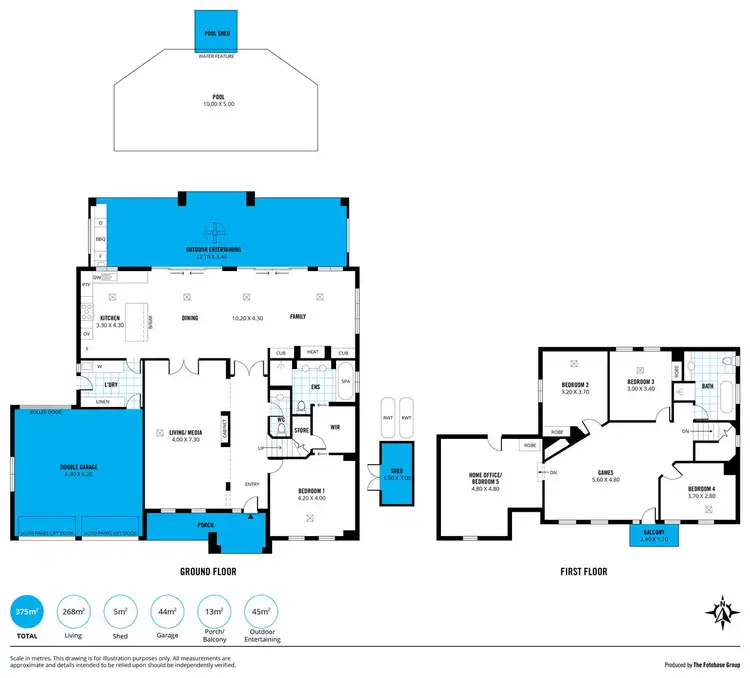 Floorplan of Homely house listing, 33 Coulter Street, Flagstaff Hill SA 5159