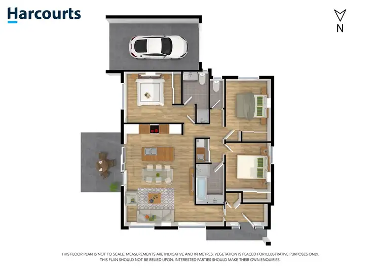 Floorplan of Homely unit listing, 1/44-46 Sellick Drive, Croydon VIC 3136