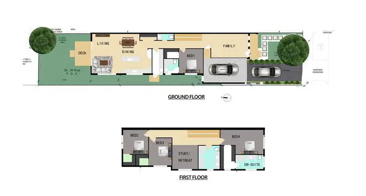 Floorplan of Homely townhouse listing, 1/13 Elwyn Street, Bentleigh East VIC 3165