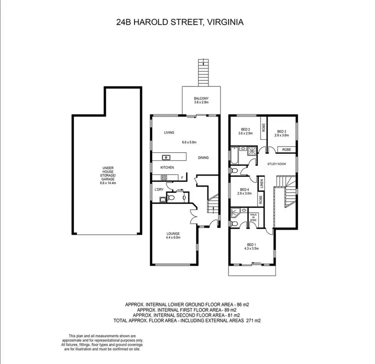 Floorplan of Homely house listing, 24B Harold Street, Virginia QLD 4014