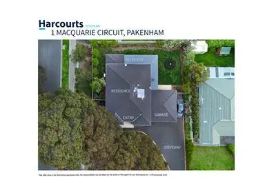Floorplan of Homely house listing, 1 Macquarie Circuit, Pakenham VIC 3810