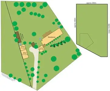 Floorplan of Homely house listing, 8 Lal Lal Road, Meredith VIC