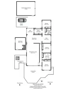 Floorplan of Homely house listing, 131 Lewisham Scenic Drive, Lewisham TAS