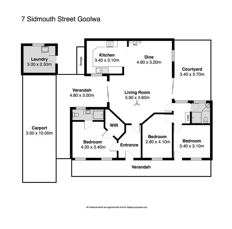Floorplan of Homely house listing, 7 Sidmouth Street, Goolwa SA 5214
