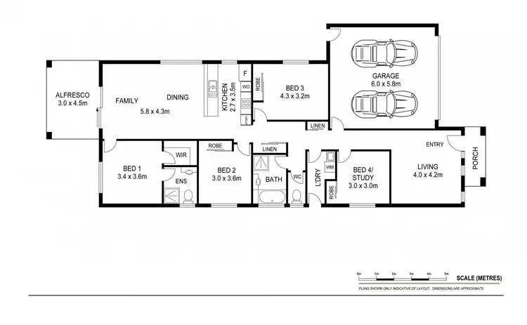 Floorplan of Homely house listing, 12 Cassidy Crescent, Bridgeman Downs QLD 4035