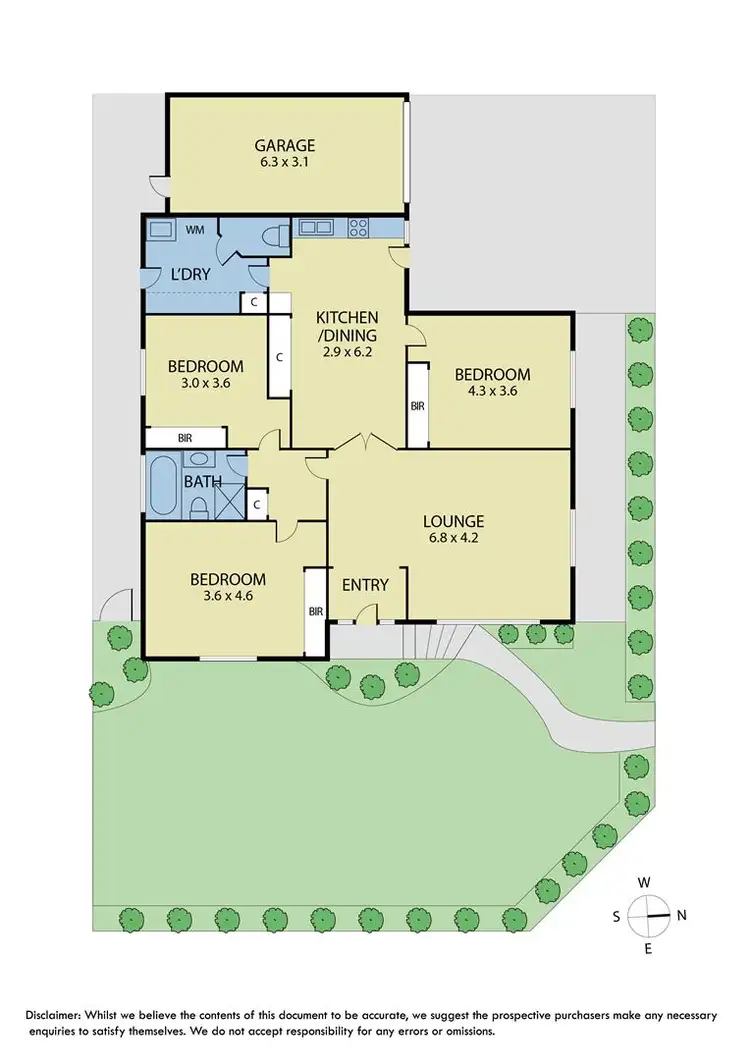 Floorplan of Homely house listing, 6 Latrobe Street, Box Hill South VIC 3128