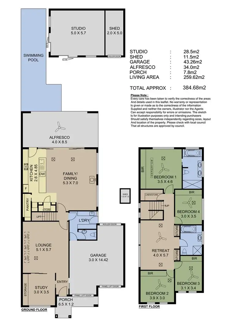 Floorplan of Homely house listing, 3B Knott Street, Mount Barker SA 5251