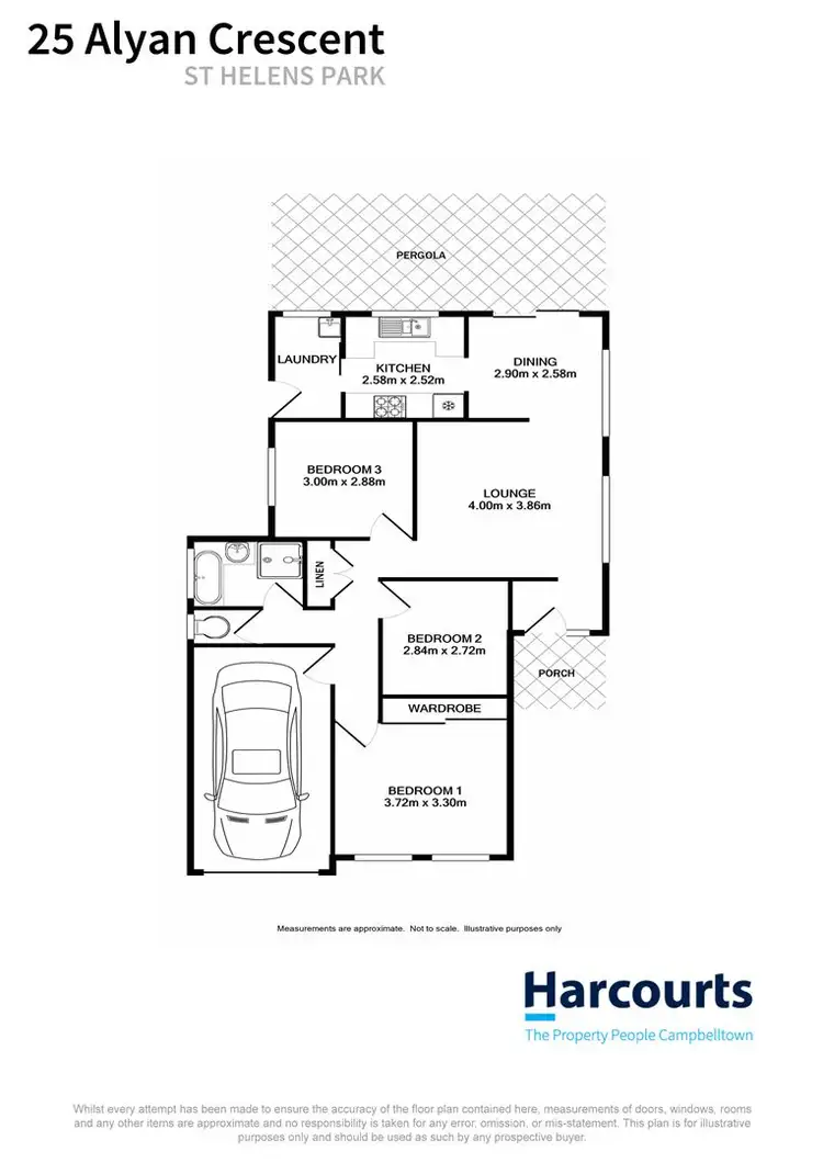 Floorplan of Homely house listing, 25 Alyan Place, St Helens Park NSW 2560