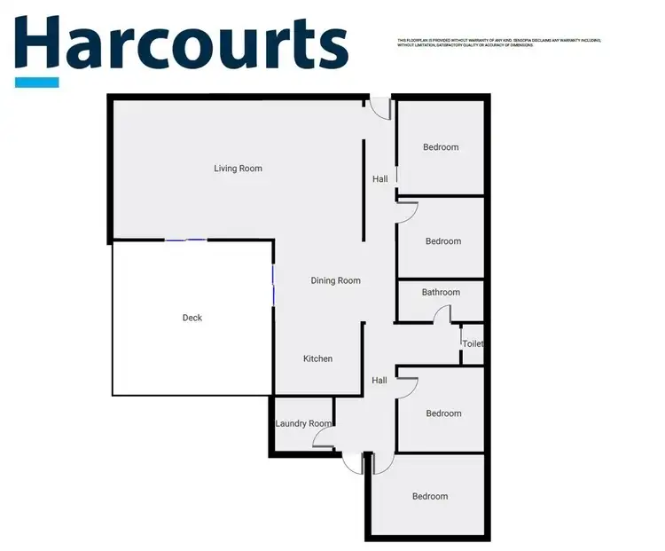 Floorplan of Homely house listing, 49-51 Wilson Street, Edenhope VIC 3318