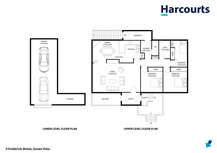 Floorplan of Homely house listing, 9 Frederick Street, Ocean Vista TAS 7320