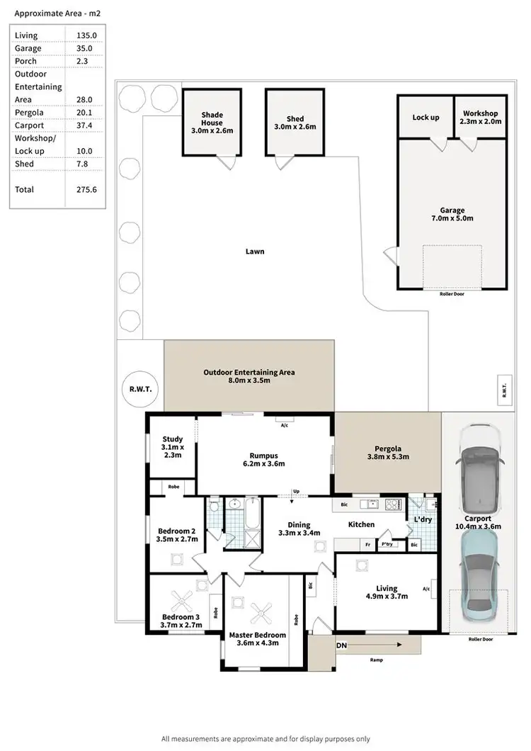 Floorplan of Homely house listing, 9 Rover Crescent, Port Willunga SA 5173