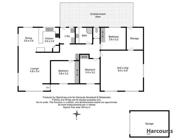 Floorplan of Homely house listing, 6 Marvan Place, East Devonport TAS 7310
