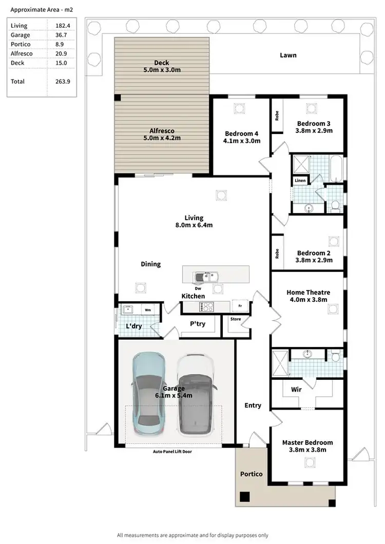 Floorplan of Homely house listing, 10 Cobalt Road, Moana SA 5169