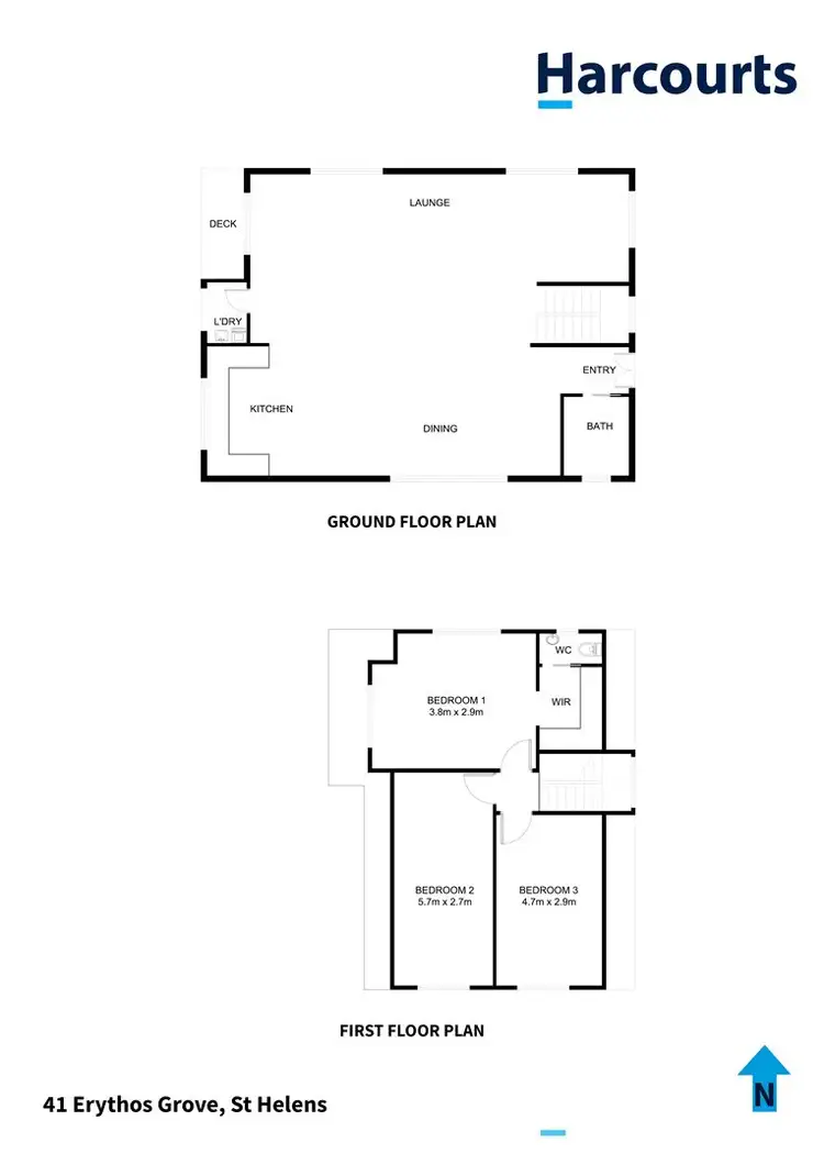 Floorplan of Homely house listing, 43 Erythos Grove, St Helens TAS 7216
