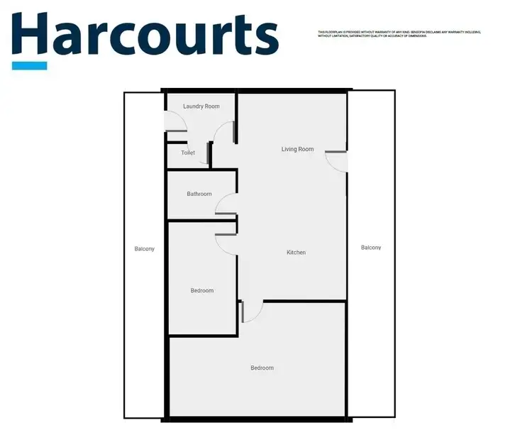 Floorplan of Homely rural property listing, 117 Cooack Road, Grass Flat VIC 3409