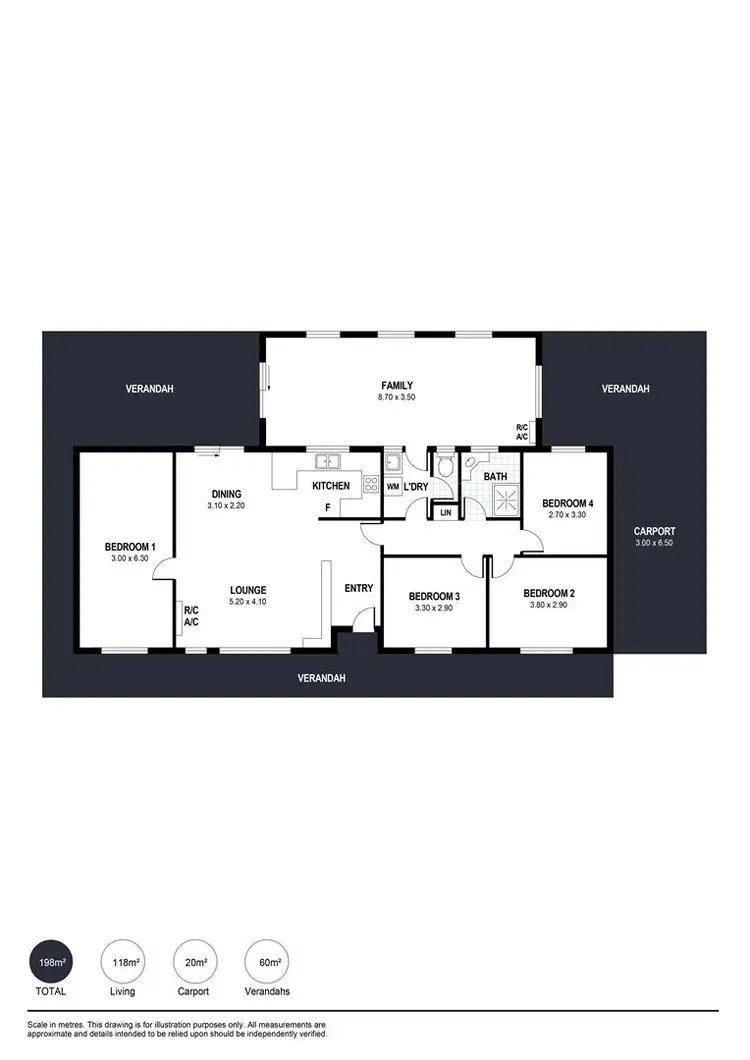 Floorplan of Homely house listing, 58 Colman Road, Goolwa South SA 5214