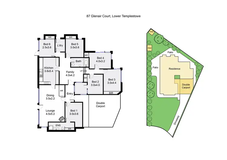 Floorplan of Homely house listing, 1/1 Glenair Court, Templestowe Lower VIC 3107