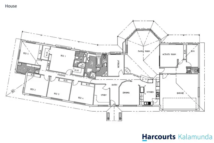 Floorplan of Homely house listing, 61 Gilchrist Road, Lesmurdie WA 6076