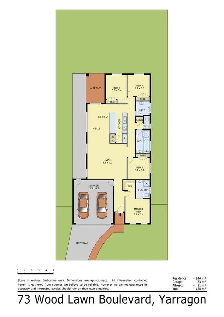 Floorplan of Homely house listing, 73 Woodlawn Boulevard, Yarragon VIC 3823