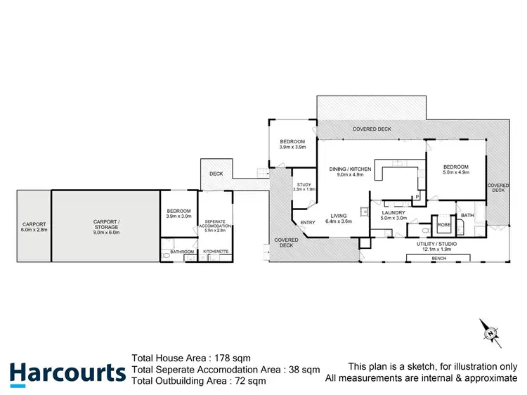 Floorplan of Homely house listing, 456 Esperance Coast Road, Brooks Bay TAS 7116