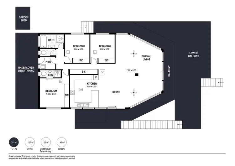 Floorplan of Homely house listing, 21 Southern Right Crescent, Encounter Bay SA 5211