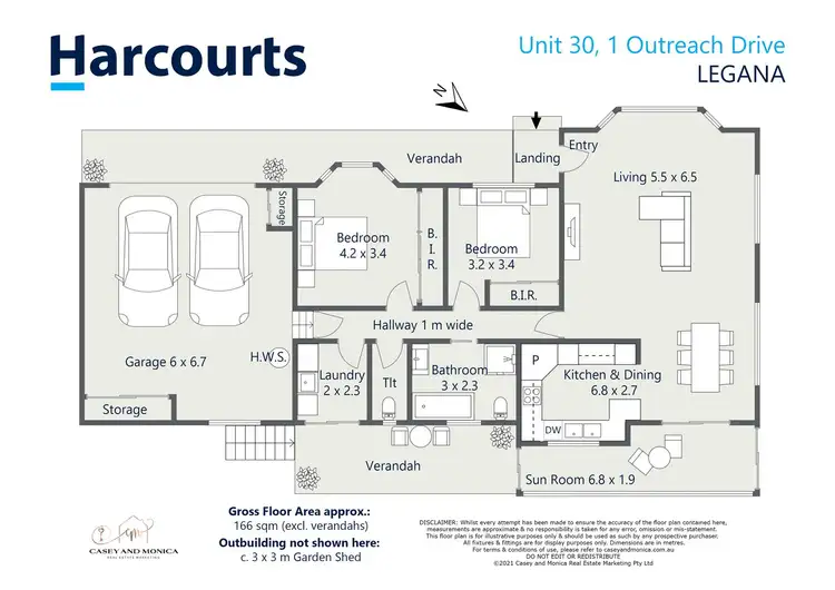 Floorplan of Homely unit listing, 30/1 Outreach Drive, Legana TAS 7277