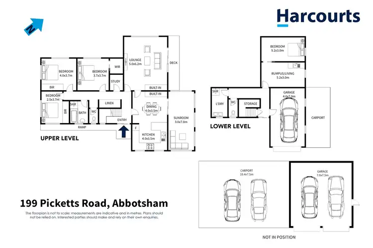 Floorplan of Homely house listing, 199 Picketts Road, Abbotsham TAS 7315