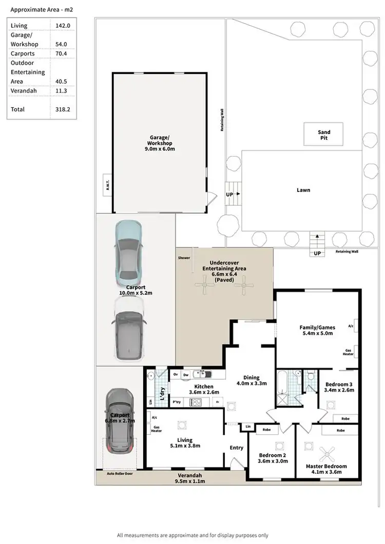 Floorplan of Homely house listing, 27 Candover Crescent, Huntfield Heights SA 5163