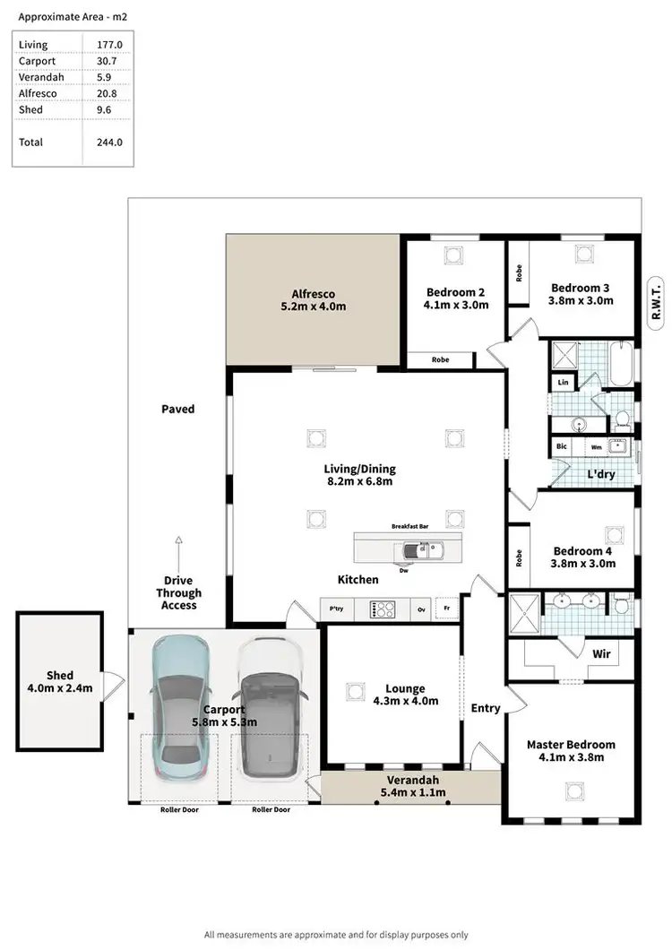 Floorplan of Homely house listing, 8 Halcyon Circuit, Aldinga Beach SA 5173