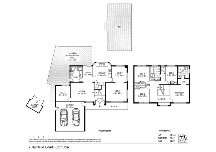 Floorplan of Homely house listing, 7 Muirfield Court, Cornubia QLD 4130