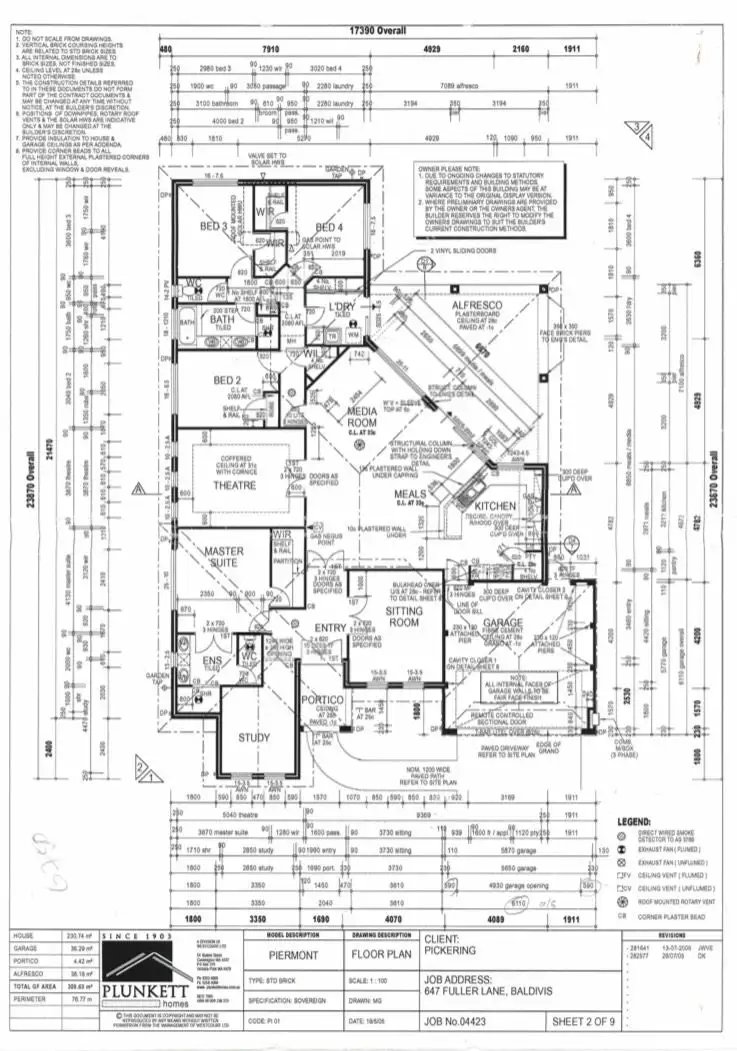 Floorplan of Homely house listing, 4 Fuller Lane, Baldivis WA 6171