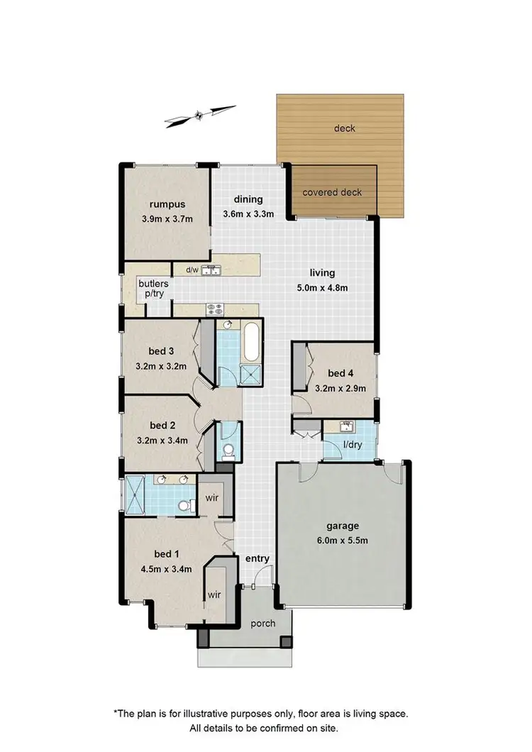 Floorplan of Homely house listing, 24 Artfield Street, Cranbourne East VIC 3977