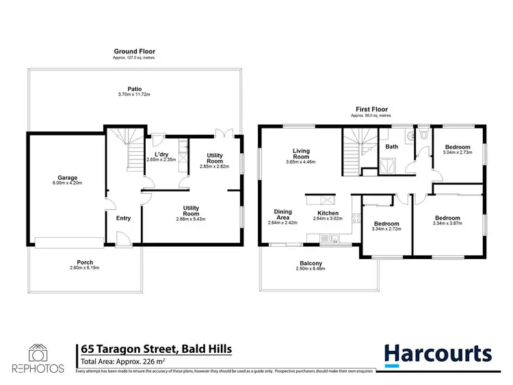 Floorplan of Homely house listing, 65 Taragon Street, Bald Hills QLD 4036