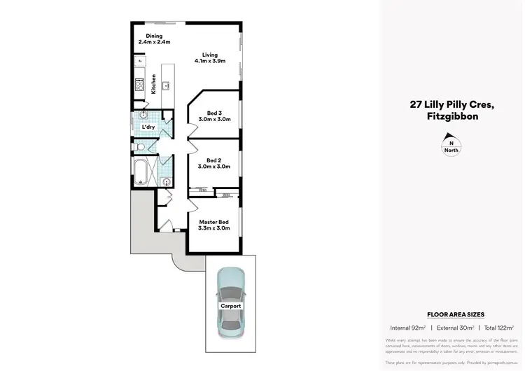 Floorplan of Homely house listing, 27 Lilly Pilly Crescent, Fitzgibbon QLD 4018