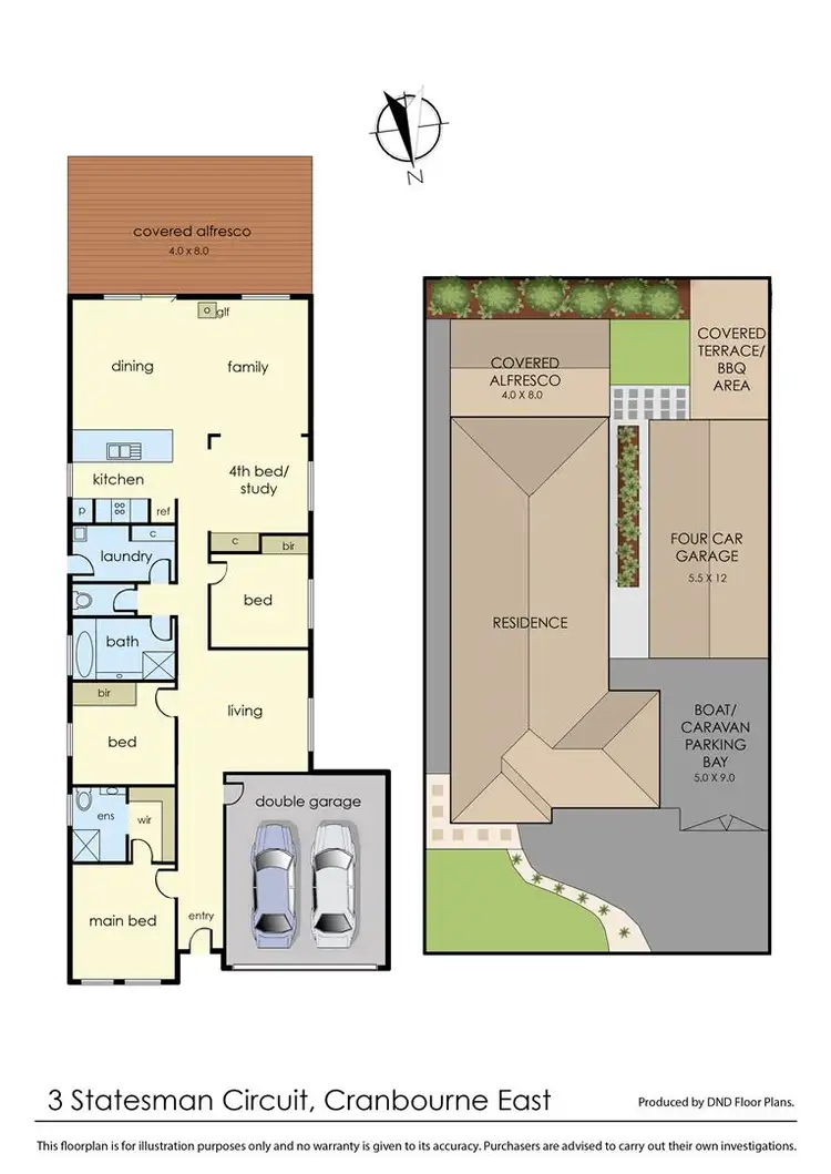 Floorplan of Homely house listing, 3 Statesman Circuit, Cranbourne East VIC 3977