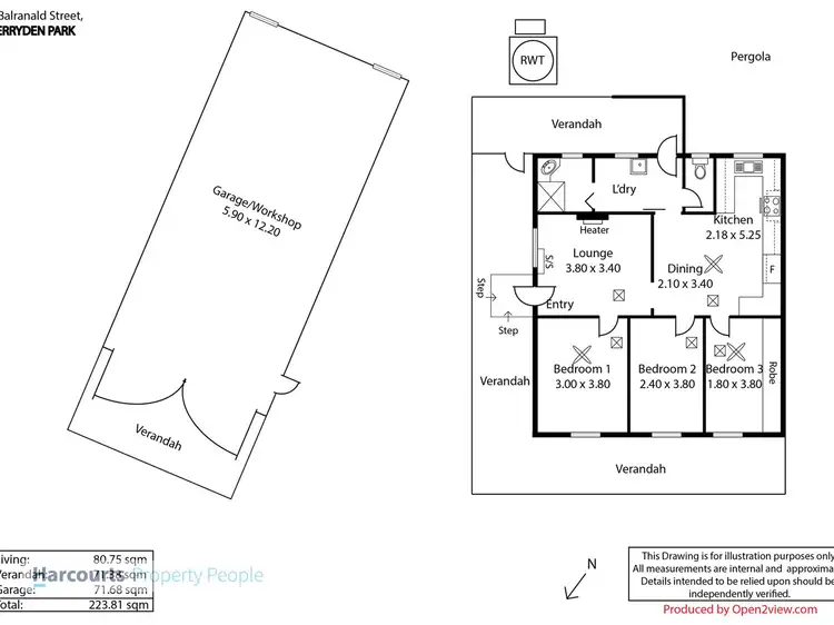 Floorplan of Homely house listing, 11 Balranald Street, Ferryden Park SA 5010