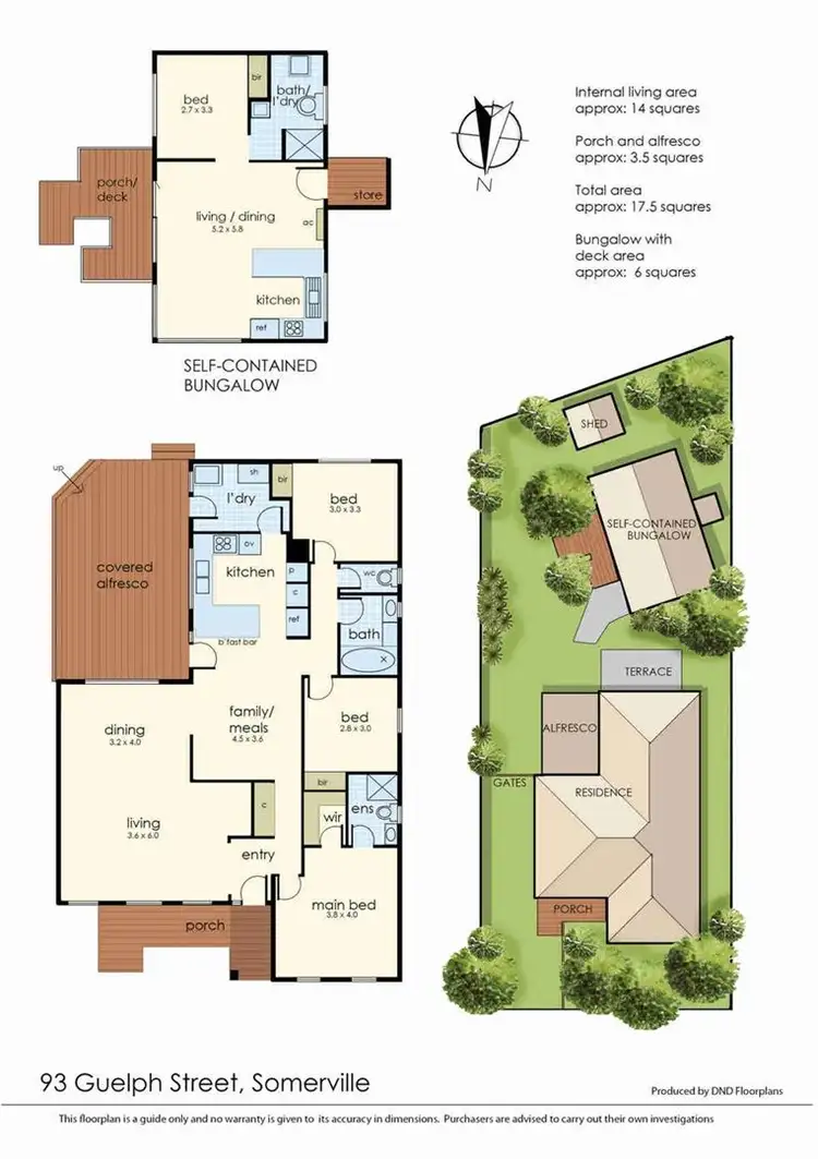 Floorplan of Homely house listing, 93 Guelph Street, Somerville VIC 3912