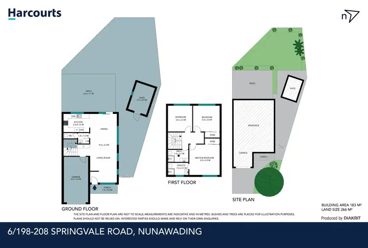 Floorplan of Homely townhouse listing, 6/198 - 208 Springvale Road, Nunawading VIC 3131