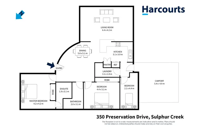 Floorplan of Homely house listing, Lot 3/350 Preservation Drive, Sulphur Creek TAS 7316